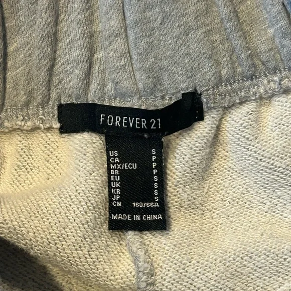 Forever 21 Heather Gray Wide Leg Lounge Pants - Picture 5 of 7